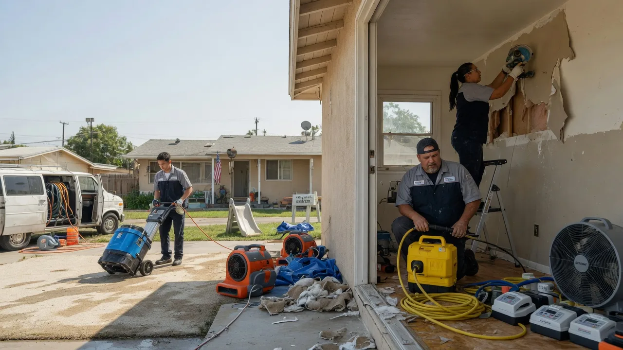 Water Damage Restoration in Carnegie, OK near me